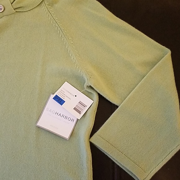 SAG HARBOR Women’s Petite Sweater Sz XLP - Picture 7 of 9